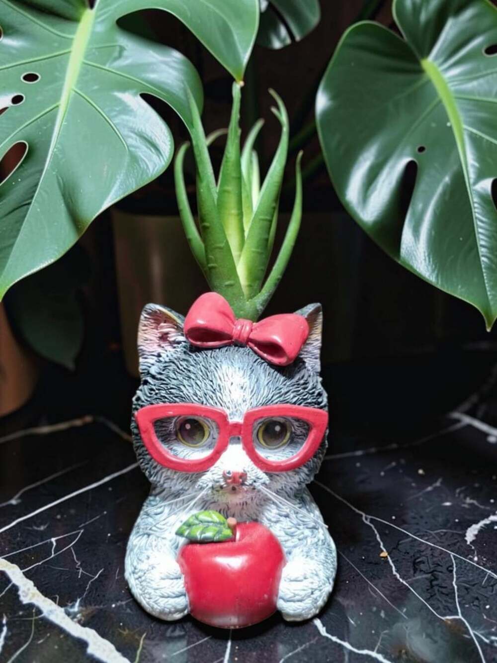 The Bradford Exchange Ebert Vincent Purr-fect Planters Sculpture Collection Mimi
